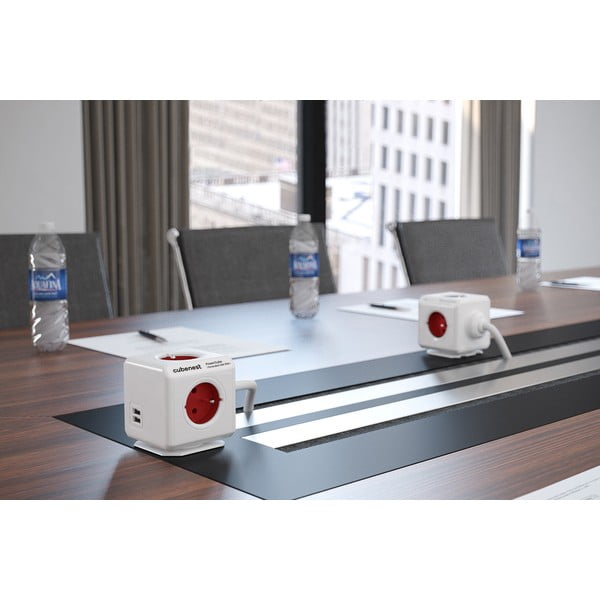 Rozbočovacia zásuvka PowerCube Extended USB – Cubenest-image-1