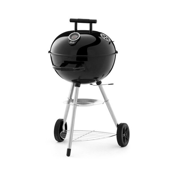 Čierny gril s teplomerom a regulátorom prívodu vzduchu Jamie Oliver Classic One-image-2