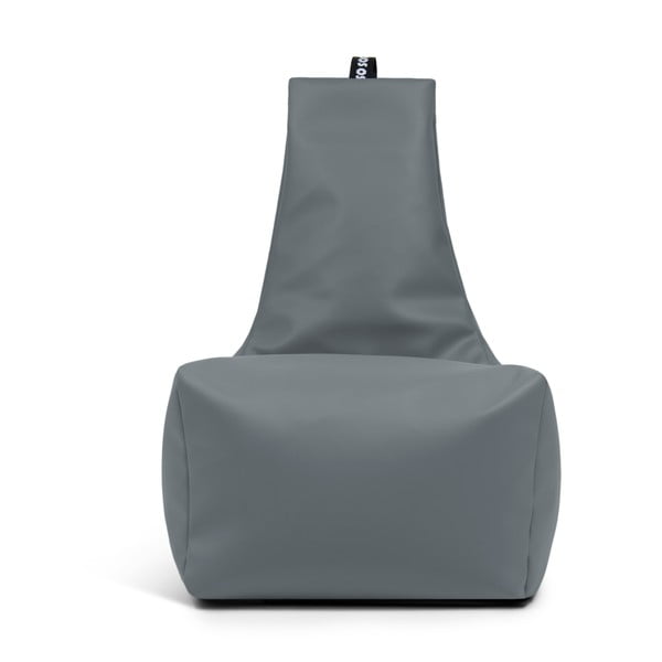 Čierny sedací vak z imitácie kože Icy XL – So Soft?-image-1