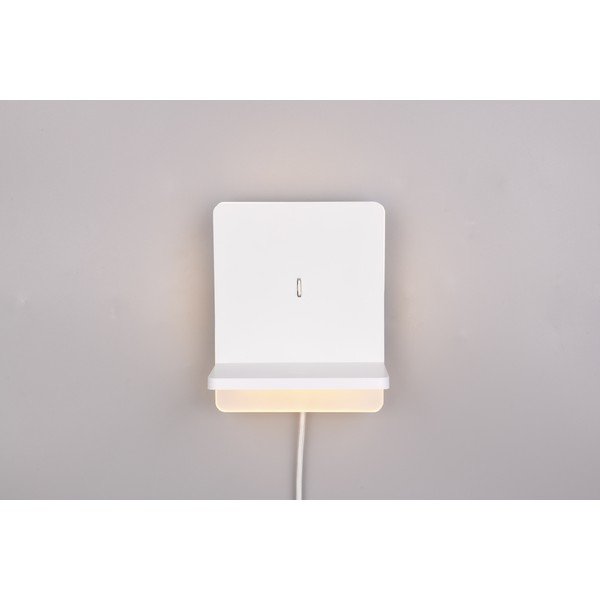 Biele LED stmievateľné nástenné svietidlo Fairfield – Trio-image-3