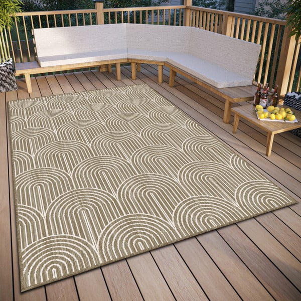 Hnedý vonkajší koberec 200x290 cm Pangli Linen – Hanse Home-image-1