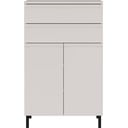 Krémová vysoká kúpeľňová skrinka 60x97 cm Salinas – Germania