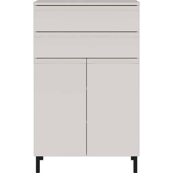 Krémová vysoká kúpeľňová skrinka 60x97 cm Salinas – Germania