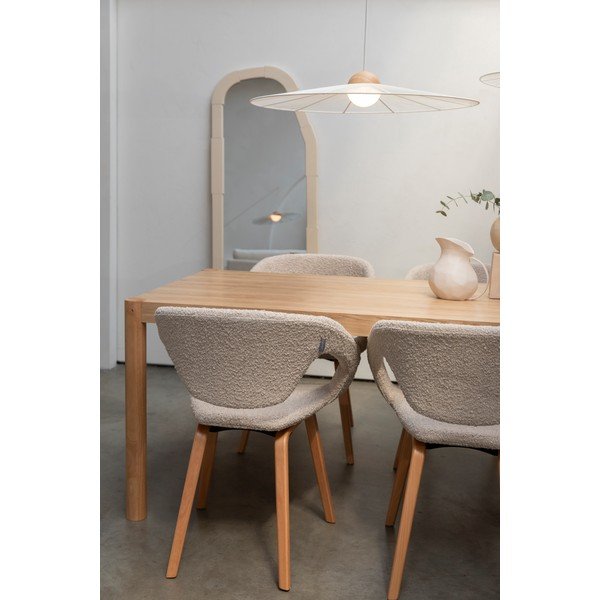 Jedálenský stôl z masívneho dreva 92,5x220 cm Sticks – Zuiver-image-2