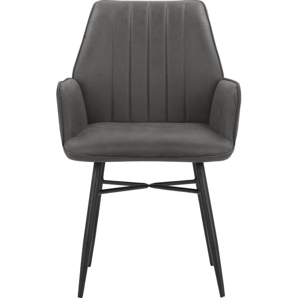 Antracitové jedálenské stoličky v súprave 2 ks Anzo – Støraa-image-3