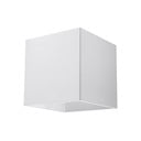 Biele nástenné svietidlo Geo – Sollux