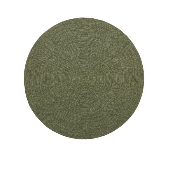 Zelený okrúhly vonkajší koberec z recyklovaných vlákien ø 200 cm Despas – Kave Home