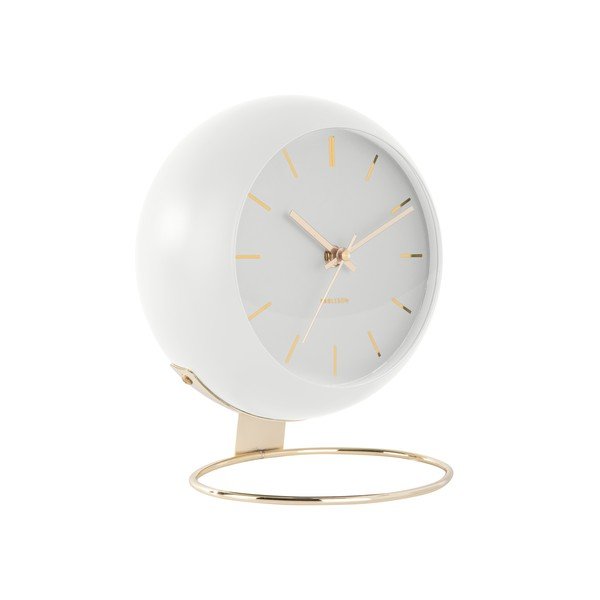 Stolové hodiny ø 21 cm Globe – Karlsson-image-3