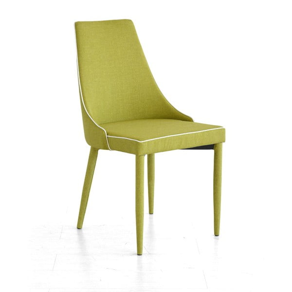 Jedálenská stolička Plana, zelená