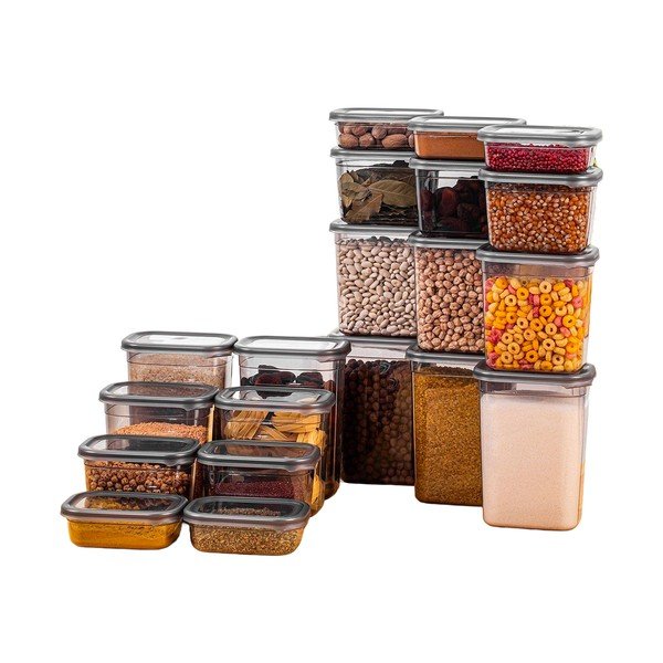 Plastové dózy v súprave 20 ks na potraviny Fresco – Hermia