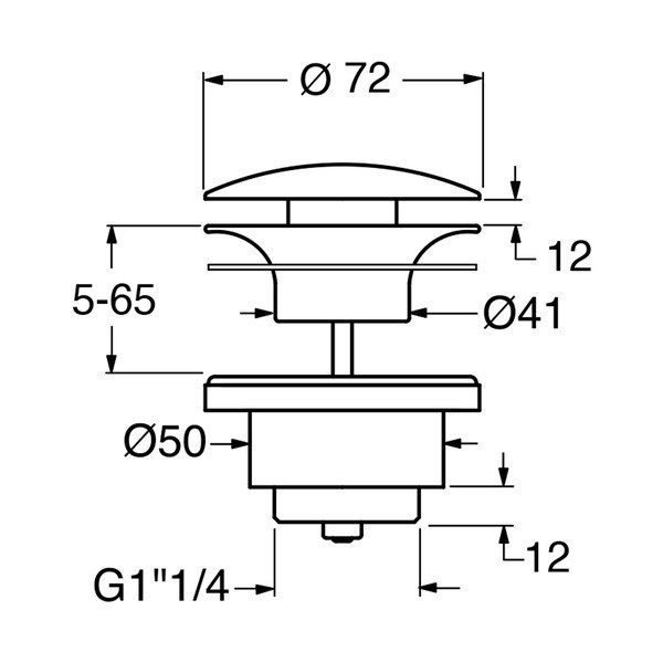 Vypúšťacia zátka Gsi – Sapho-image-1