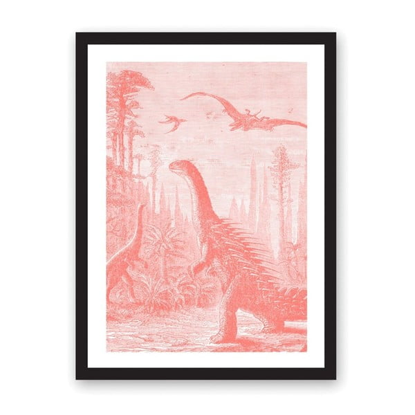 Plagát Ohh Deer Dinosaurs, 29,7 × 42 cm