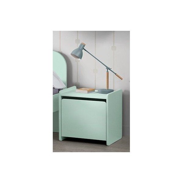 Mentolovozelený nočný stolík Vipack Kiddy-image-1