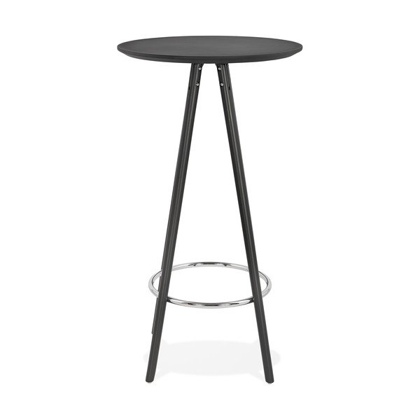 Čierny barový stôl Kokoon Deboo, výška 110 cm-image-1