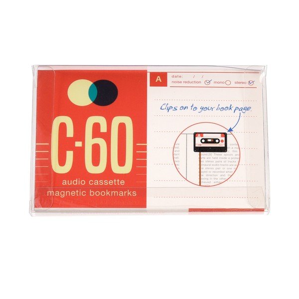 Záložky do knihy v súprave 3 ks Cassette – Rex London-image-4