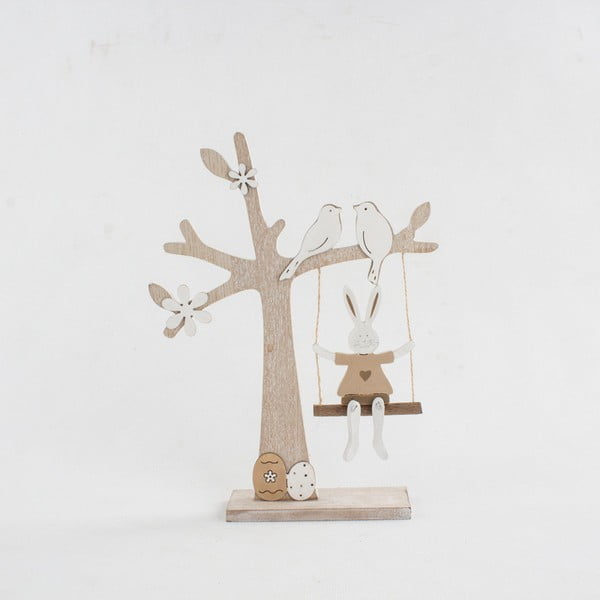 Drevená dekorácia Dakls Tree With Swing