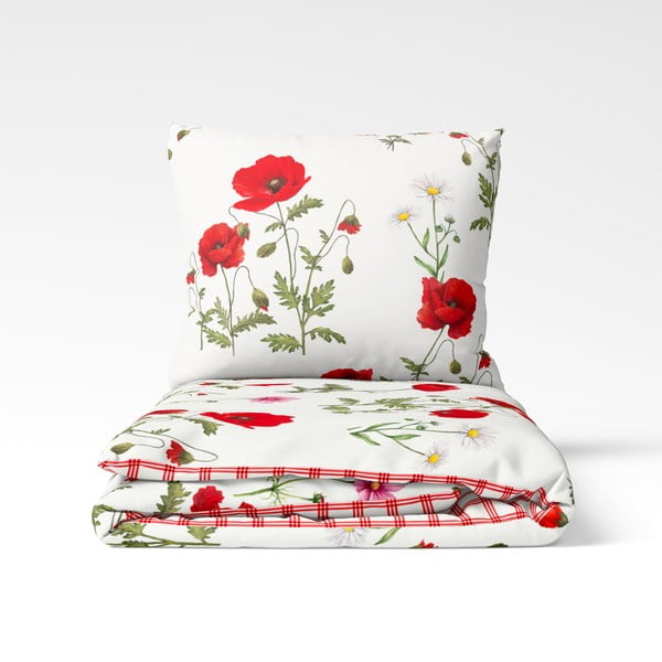 Bavlnené obliečky na dvojlôžko Bonami Selection Poppy, 200 x 200 cm-image-2