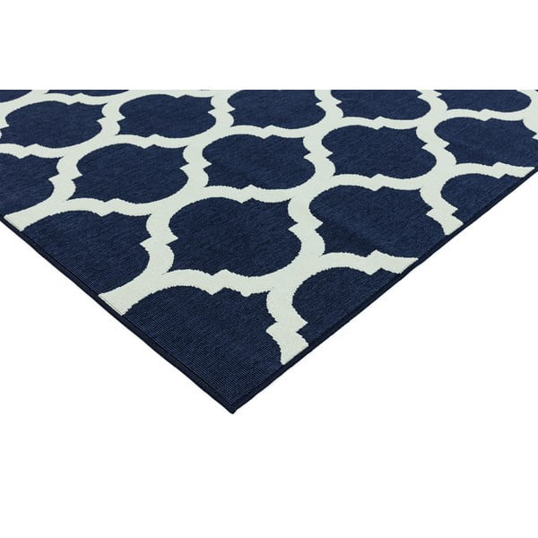 Modrý koberec Asiatic Carpets Antibes, 80 x 150 cm-image-3