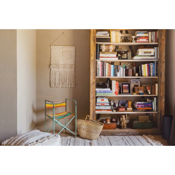 Svetlosivo-krémový prateľný ručne tkaný bavlnený koberec 140x200 cm Air Natural – Lorena Canals-image-1