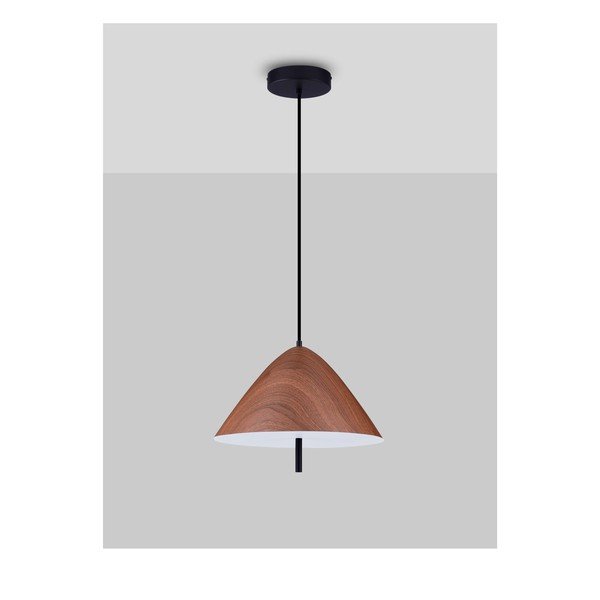 Kovové LED závesné svietidlo v prírodnej farbe s kovovým tienidlom ø 40 cm Oros – Nova Luce-image-1