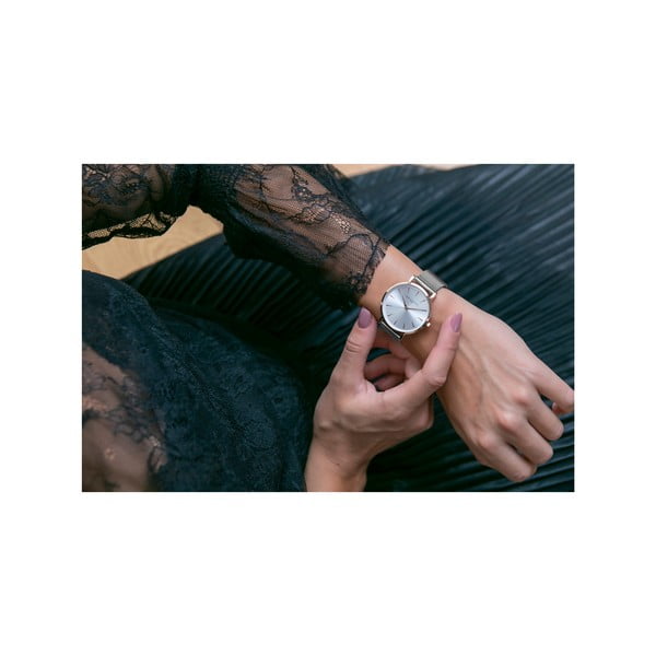 Hodinky s antikoro remienkom Annie Rosewood Elisabeth Silver-image-3