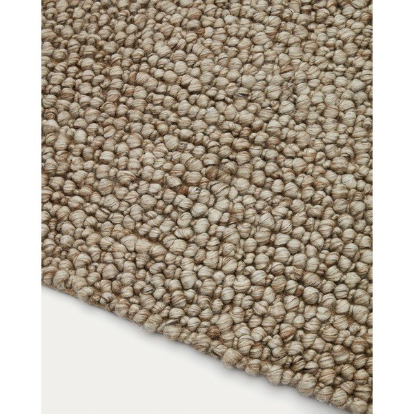 Béžový vlnený koberec 200x300 cm Lubrin – Kave Home-image-3