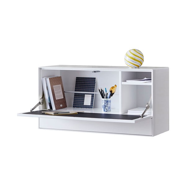 Biela nástenná multifunkčná skrinka Edge by Hammel-image-3