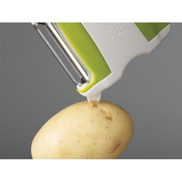 Dvojstranná škrabka Switch Peeler, biela/zelená-image-2