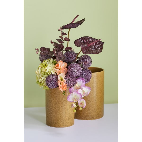 Keramické kvetináče v súprave 2 ks ø 18 cm Edna – Hübsch-image-2