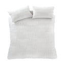 Biele obliečky na jednolôžko 135x200 cm Seersucker - Catherine Lansfield