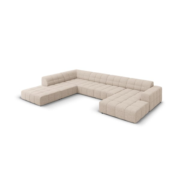 Béžová rohová pohovka (ľavý roh/do "U") Chicago – Cosmopolitan Design-image-3