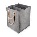 Sivý látkový kôš na bielizeň 71 l Laundry Hub Tweed duplo – Rolser