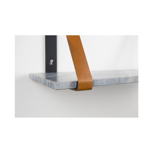 Sivá mramorová nástenná polica Zuiver Fad-image-1