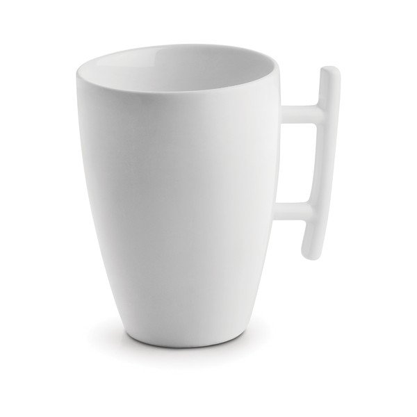 Biely porcelánový hrnček na latte 300 ml Squito – BonBistro