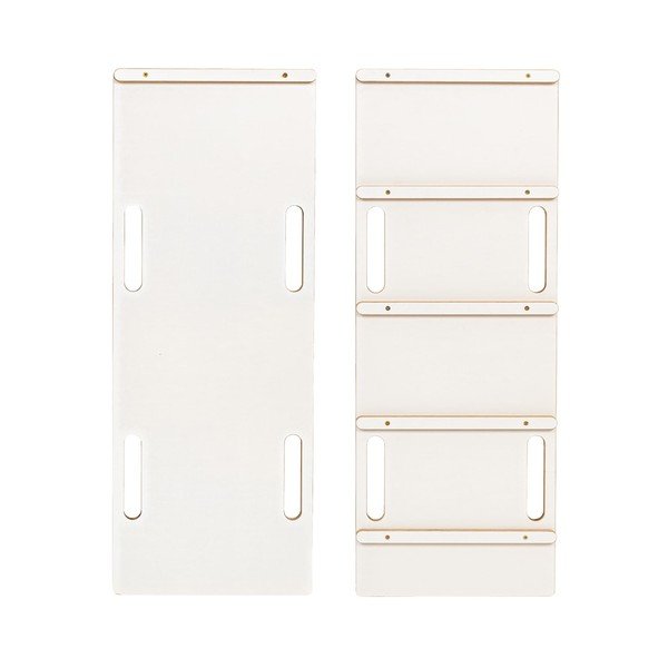 Biela hojdačka z borovicového dreva 39x75x38 cm Montessori – Meowbaby-image-4