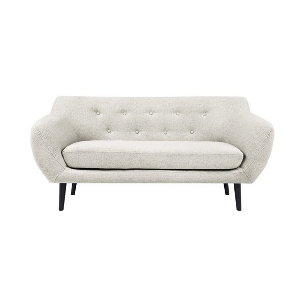 Krémovobiela pohovka Mazzini Sofas Piemont, 158 cm-image-2