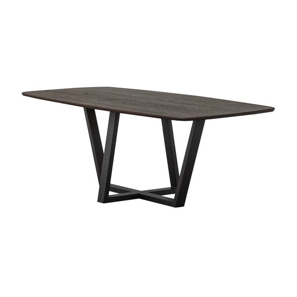 Jedálenský stôl s doskou z dubového dreva 100x220 cm Tablo – WOOOD-image-3