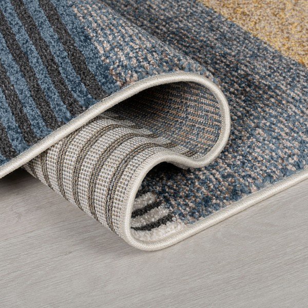 Žlto-modrý koberec Flair Rugs Brix, 160 x 230 cm-image-1