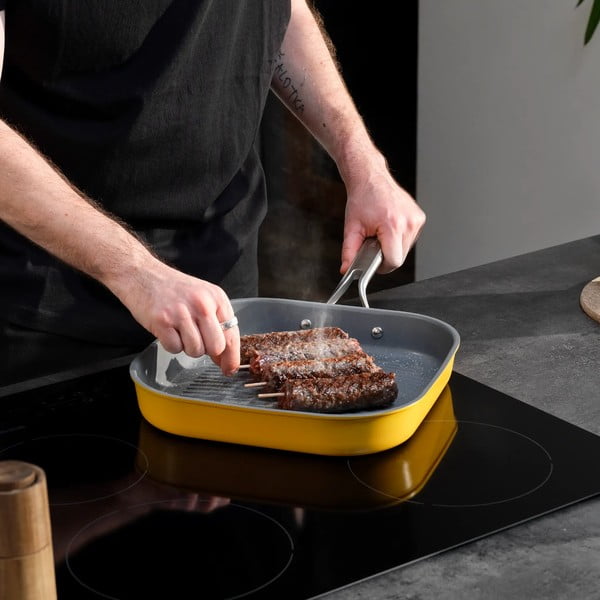 Grilovacia panvica s keramickým povrchom ø 28 cm Meda 3.0 – FABINI-image-2