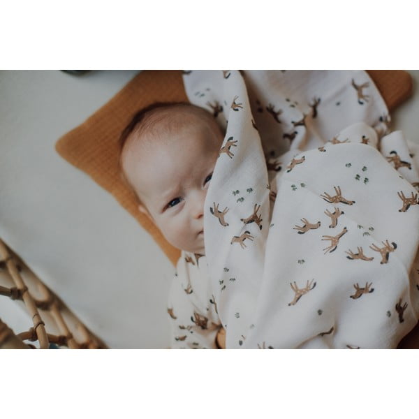 Koňakovohnedá súprava do postieľky – Malomi Kids-image-4