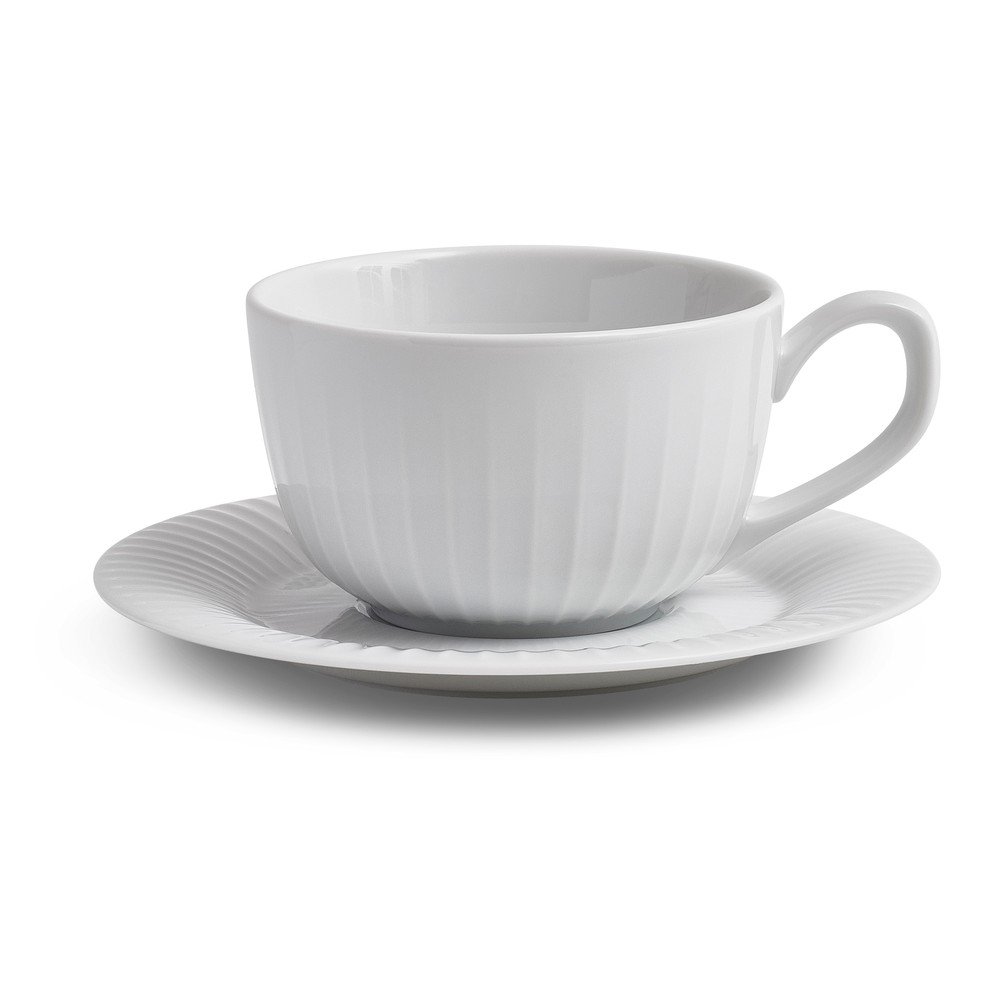 Biela porcelánová šálka Kähler Design Hammershoi, 250 ml