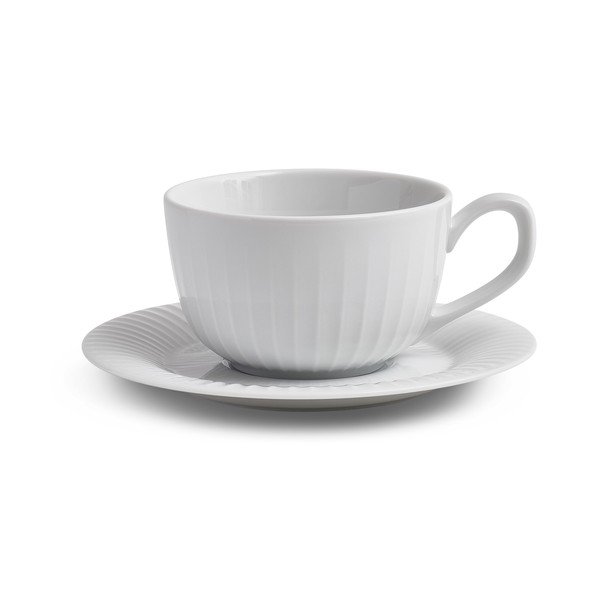 Biela porcelánová šálka Kähler Design Hammershoi, 250 ml