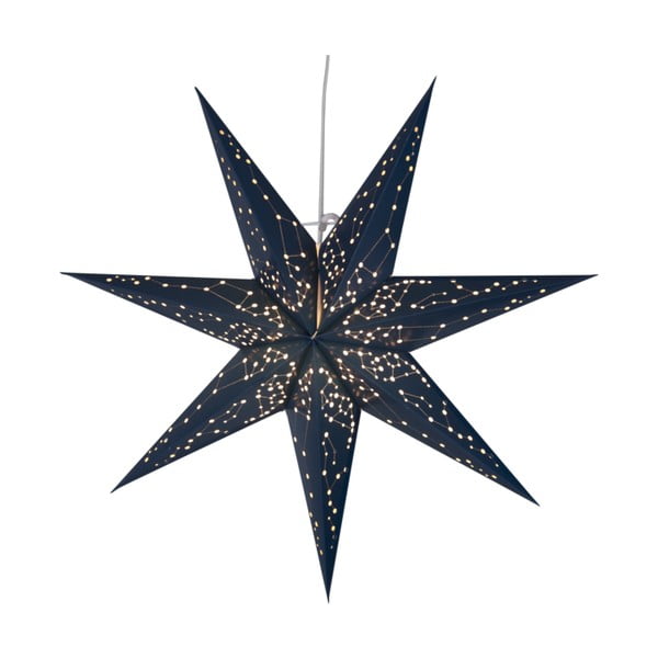 Modrá svietiaca hviezda Star Trading Paperstar Galaxy, ø 60 cm