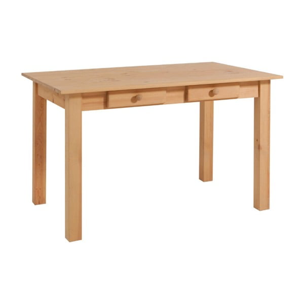 Jedálenský stôl z borovicového dreva Støraa Jamie, 80 x 120 cm