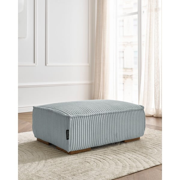 Svetlosivá menčestrová podnožka Chelsea – Bobochic Paris-image-1