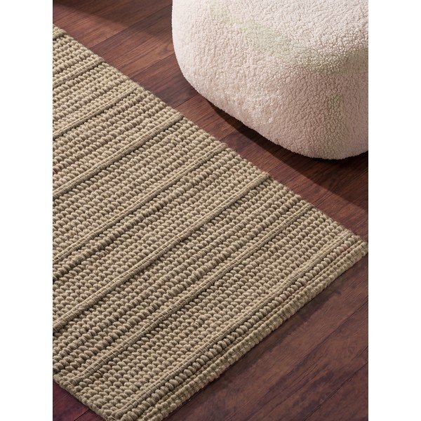 Béžový ručne tkaný vlnený behúň 80x250 cm Camden Parker – Ted Baker-image-2