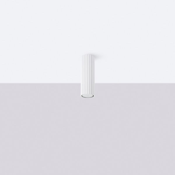 Biele bodové svietidlo Gleam – Sollux-image-4