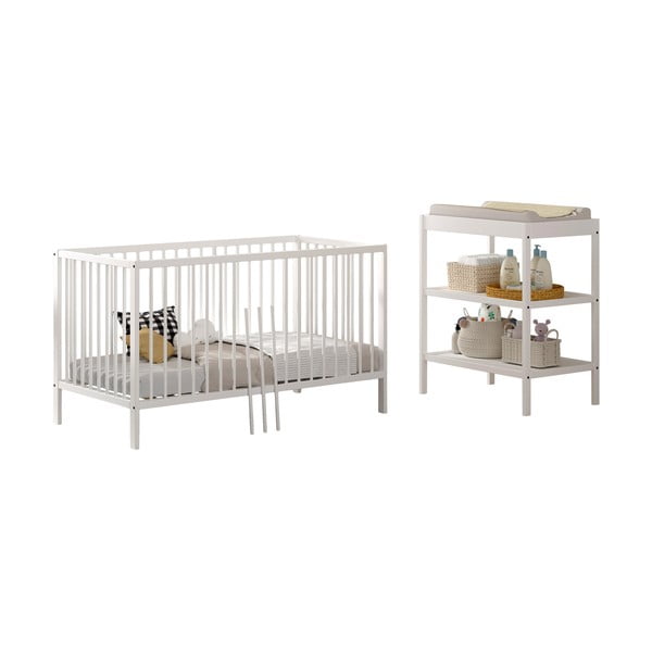 Súprava detského nábytku z bukového dreva 2 ks Dino – Vipack