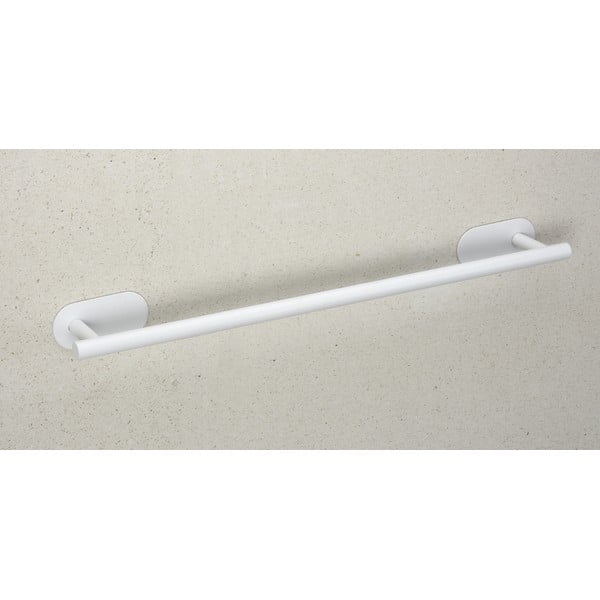 Biely samodržiaci držiak na uteráky z nehrdzavejúcej ocele Orea Uno – Wenko-image-3