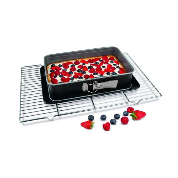 Kovová mriežka na chladenie pečiva Dr. Oetker Bake, 45 x 30 cm-image-1